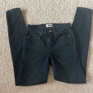 PAIGE Hoxton Ultra Skinny jeans Dark Blue Size 24 excellent condition